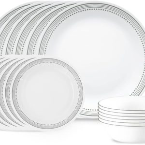 Corelle Vitrelle 18-Piece Service for 6 Dinnerware Set