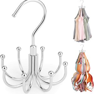 ZEDODIER Tank Top Hanger, Rotatable Bra Organzier for Closet